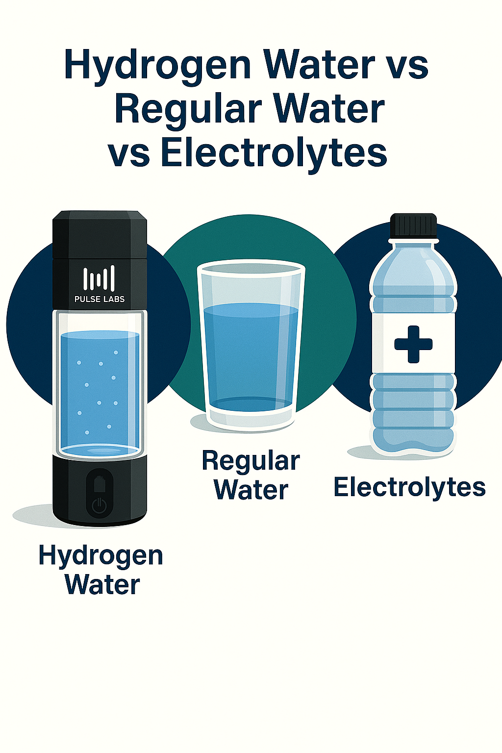 Hydrogen Water vs Regular Water - Electrolytes | Pulse Labs